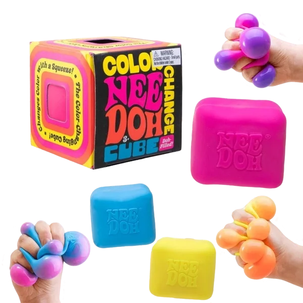 NeeDoh Color Change Cube
