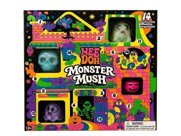 NeeDoh Monster Mush Squish-O-Ween Countdown (Target)