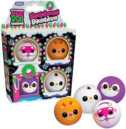 NeeDoh Squishmas Squishkins 4-Pack (2024)