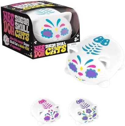 NeeDoh Sugar Skull Cool Cats