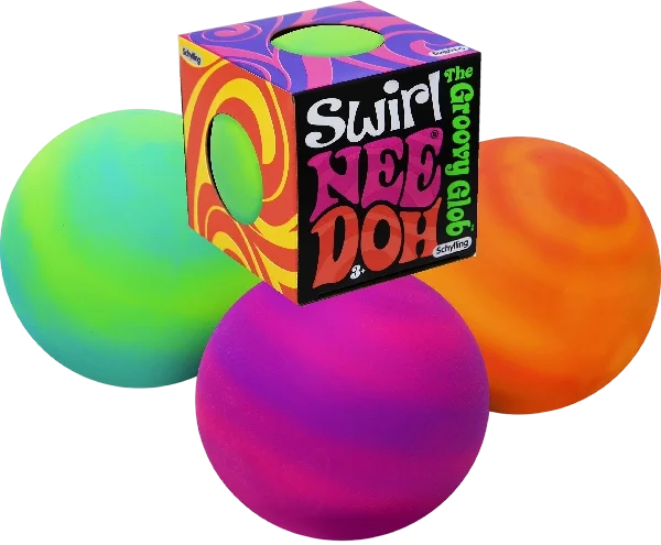 NeeDoh Swirl Groovy Glob