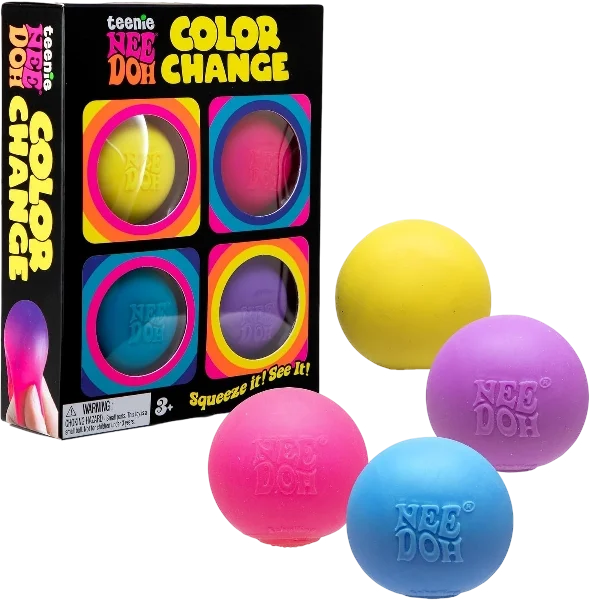 NeeDoh Teenie Color Change 4-Pack