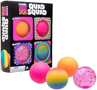 NeeDoh Teenie Quad Squad 4-Pack