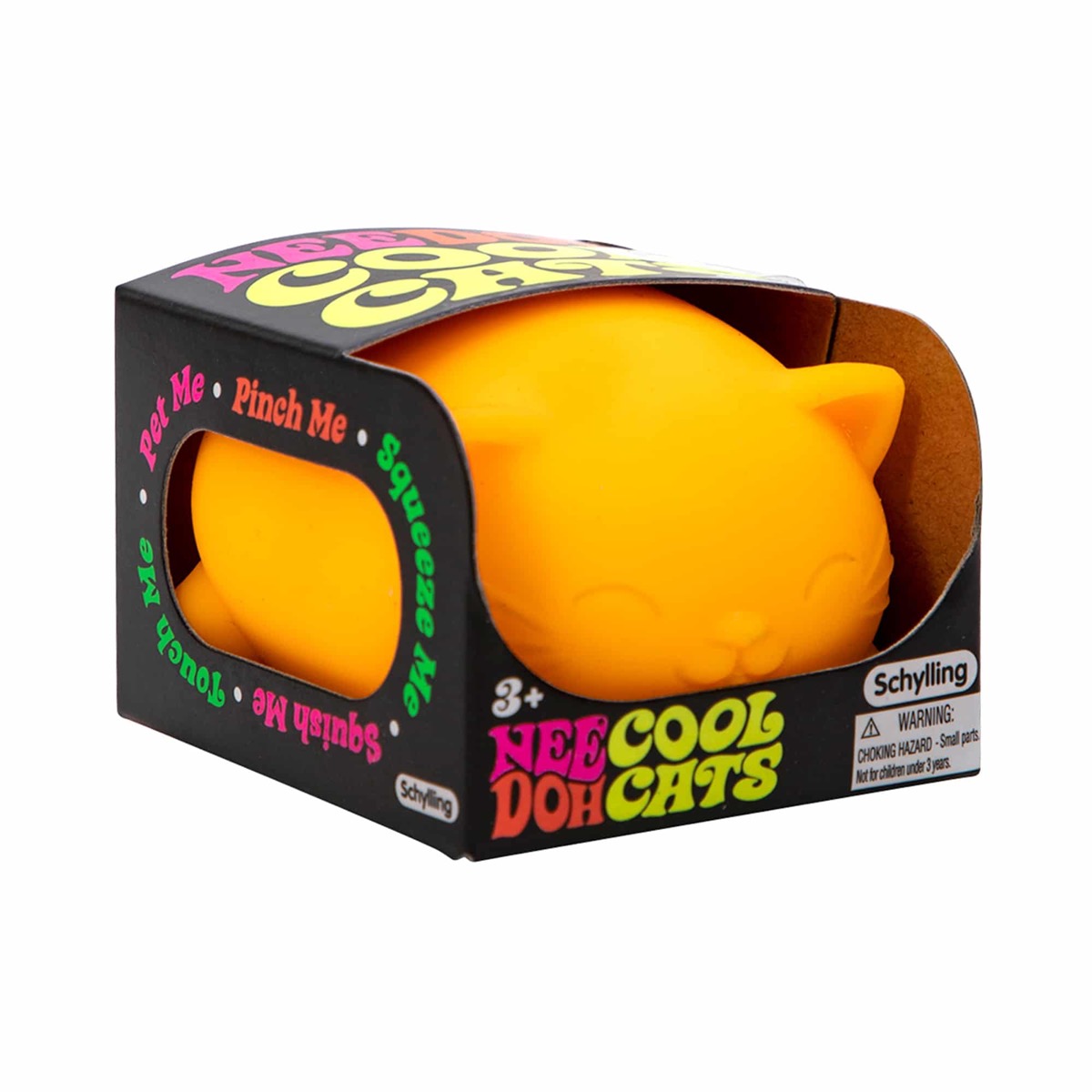 Cool Cats squishy with whiskers and ears detail