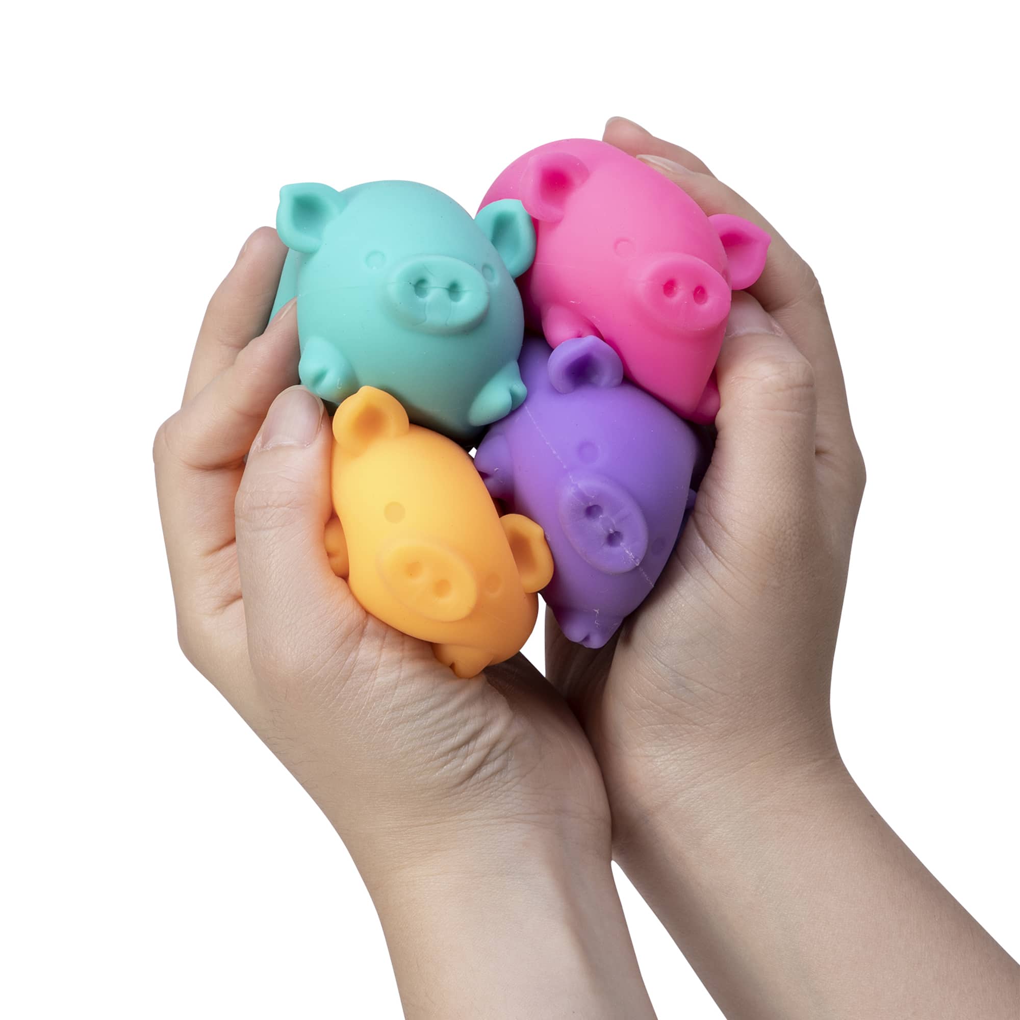Dig It Pig showing neon color styles