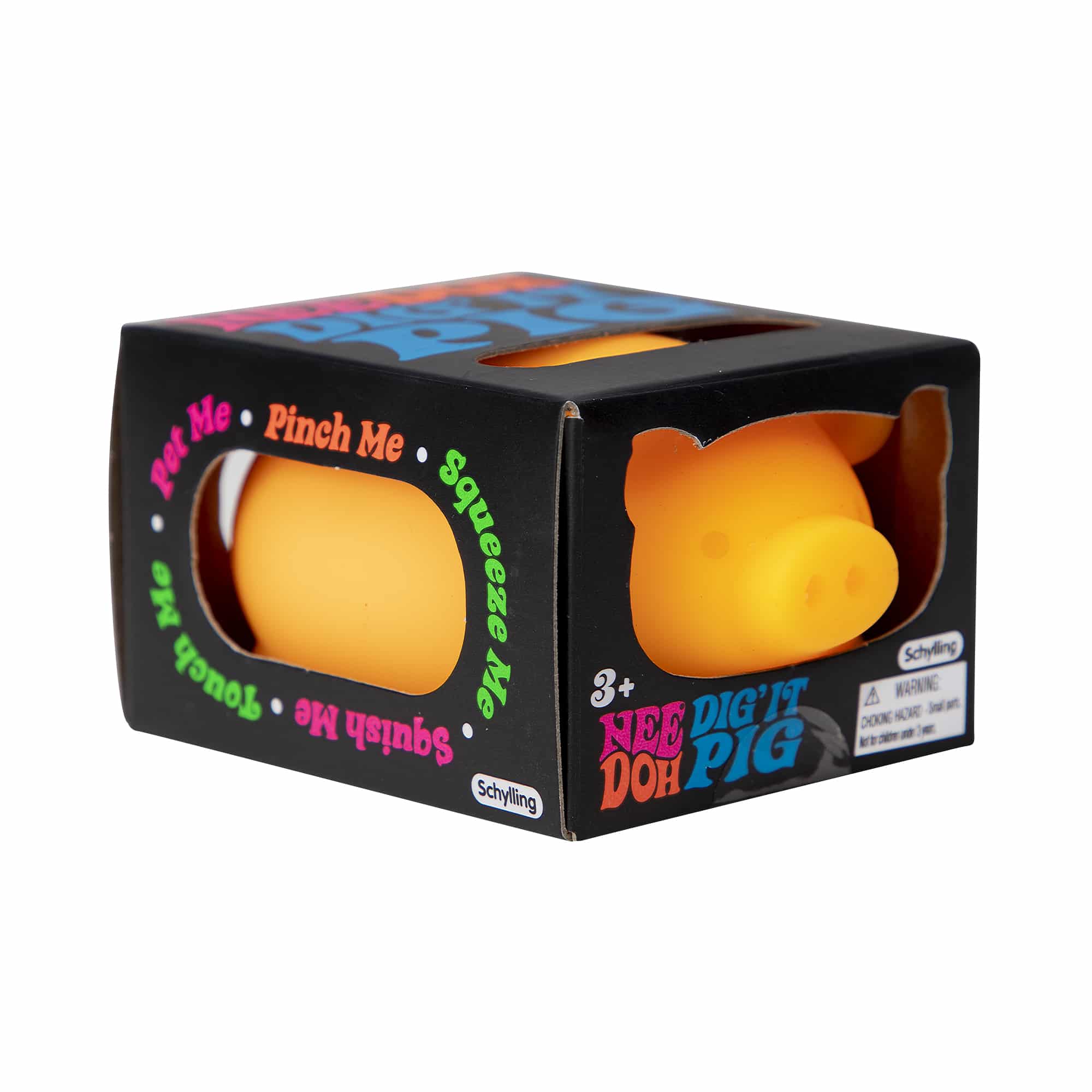 Dig It Pig squishy with snout and trotter details