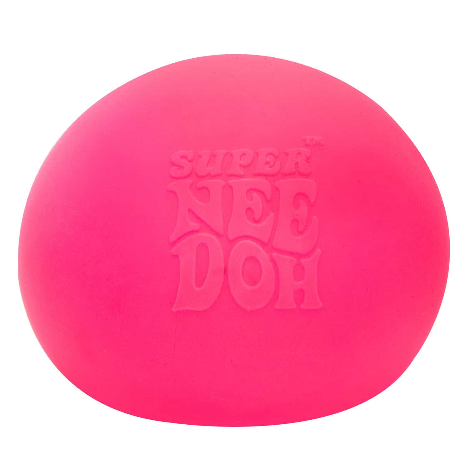 Super NeeDoh 4.5 inch ball in hands