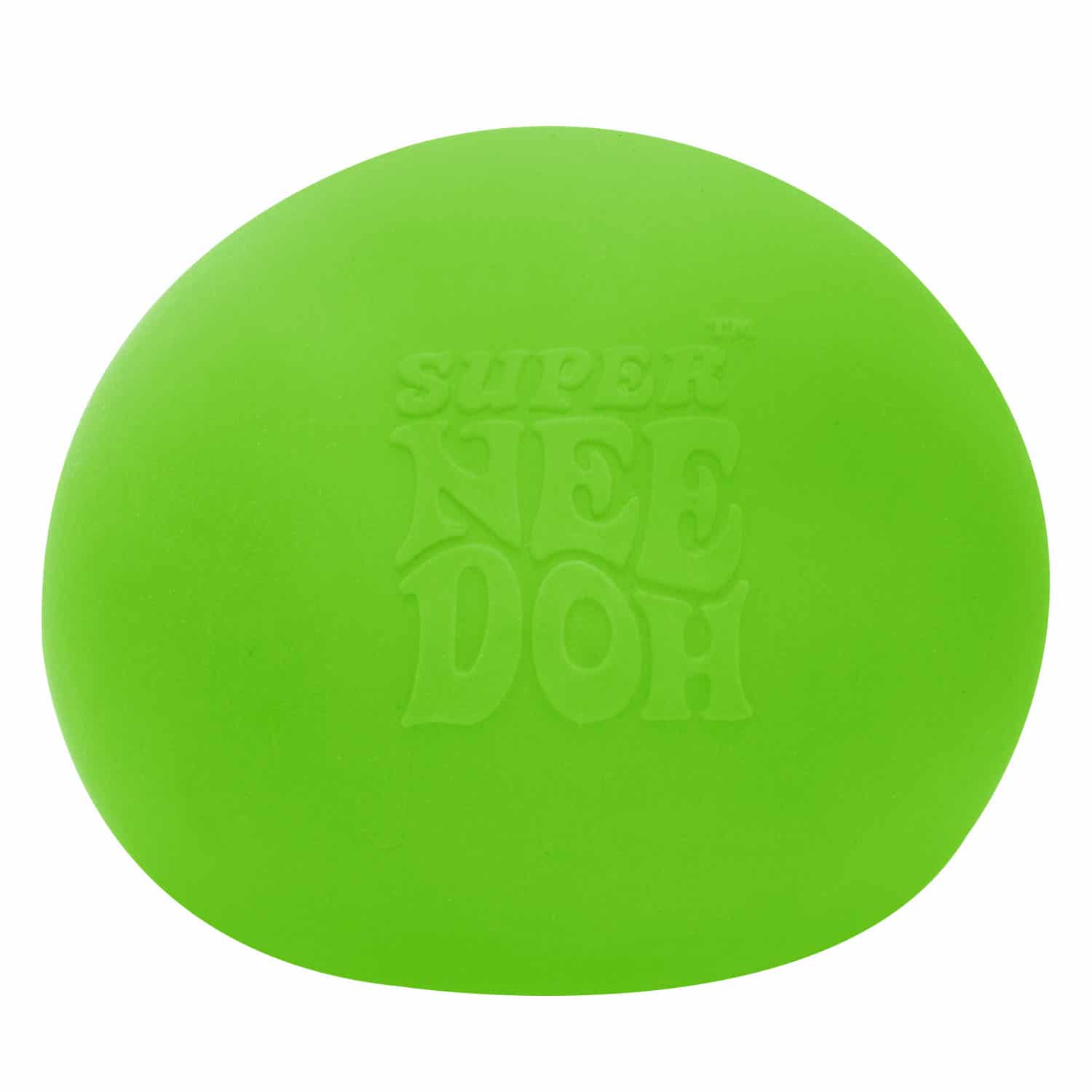 Super NeeDoh showing size comparison
