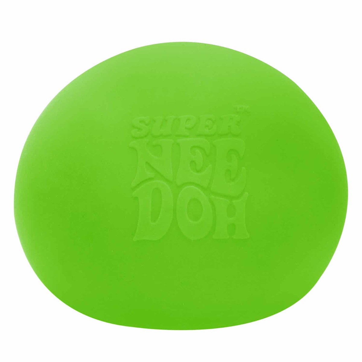 Super NeeDoh showing size comparison