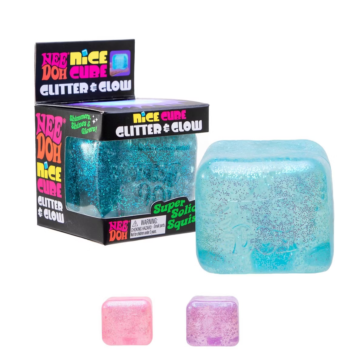NeeDoh Glitter & Glow Niceberg