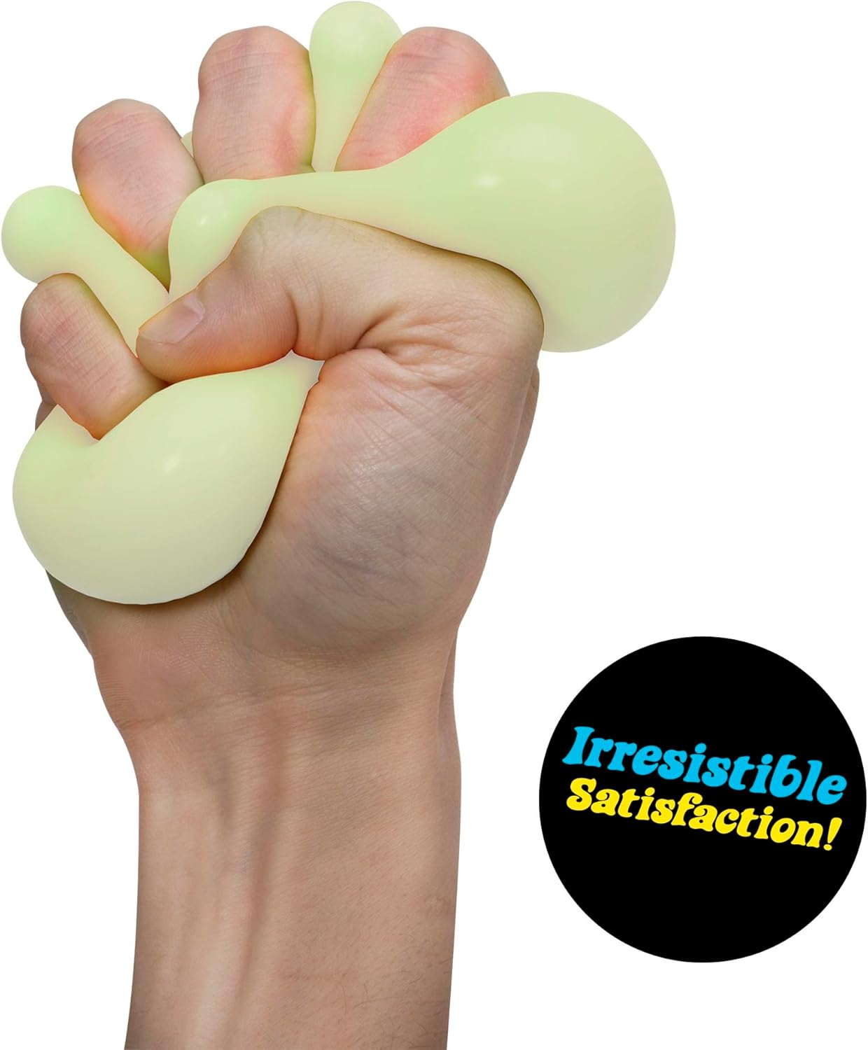 NeeDoh Glow in the Dark assorted glow color options