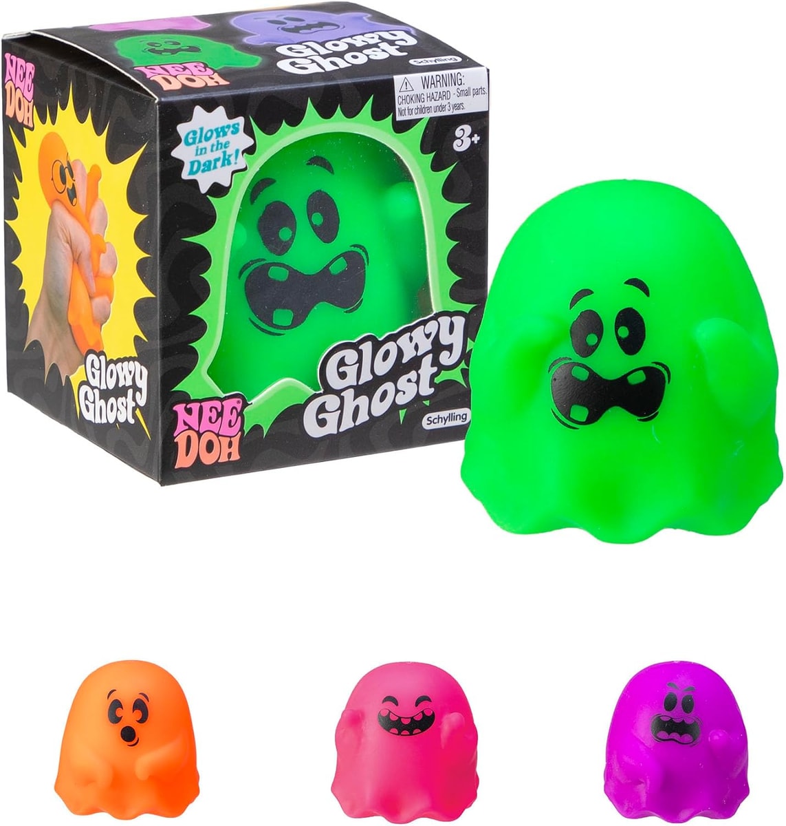 NeeDoh Glowy Ghost