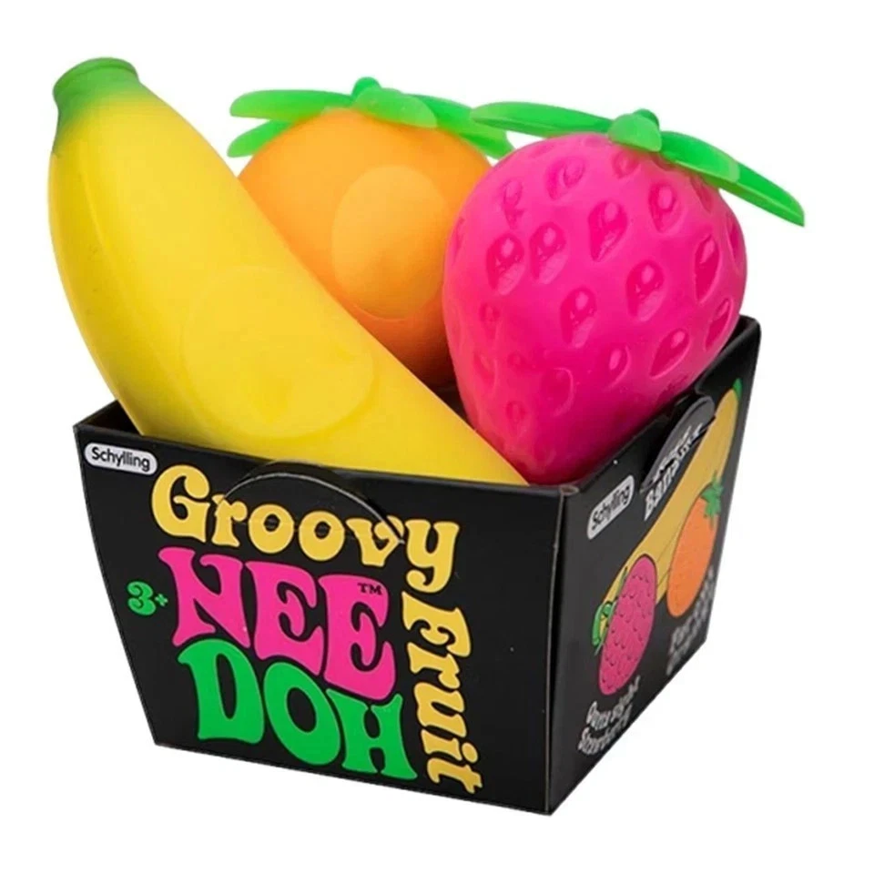 NeeDoh Groovy Fruit