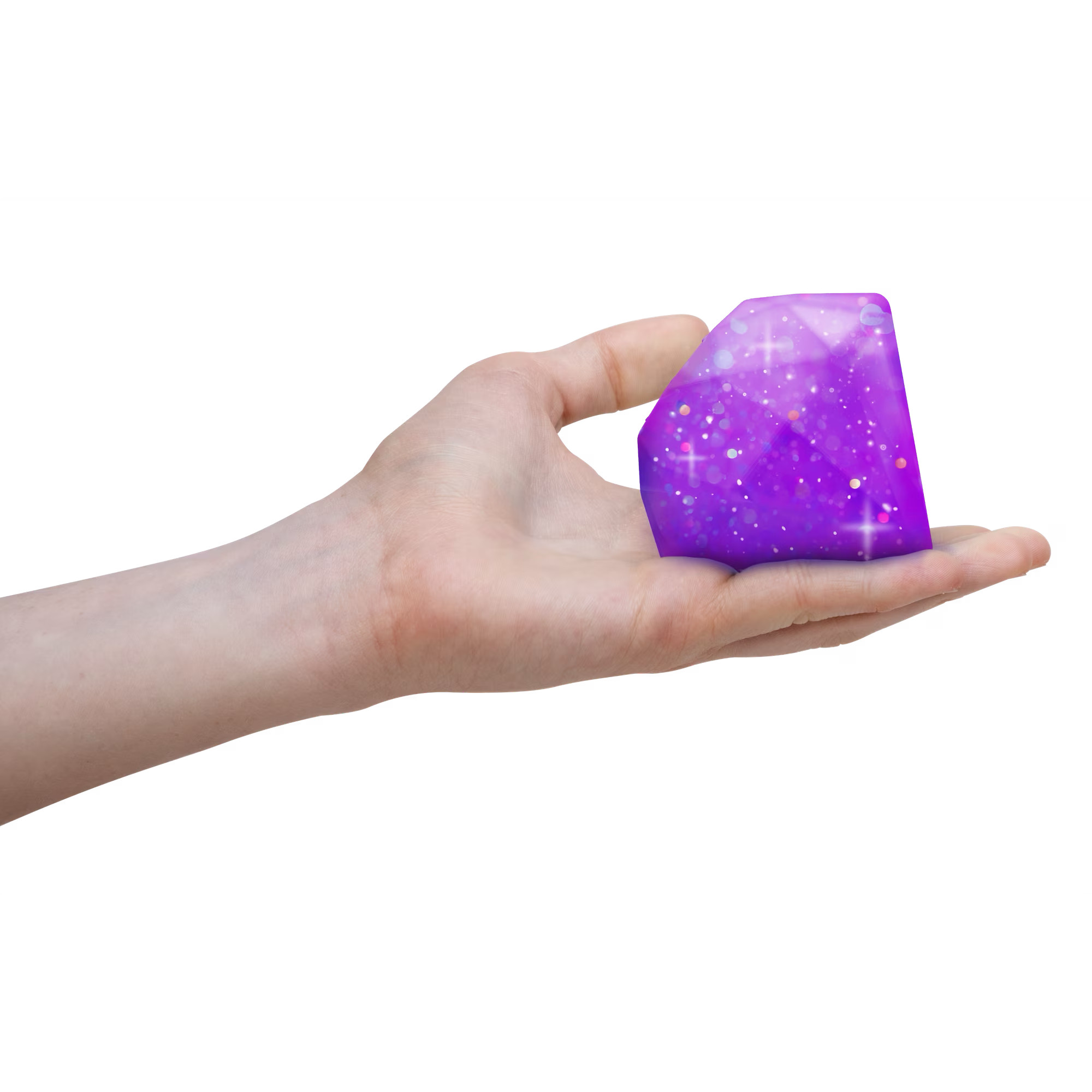 NeeDoh Groovy Jewel glittery gel-filled jewel squishy
