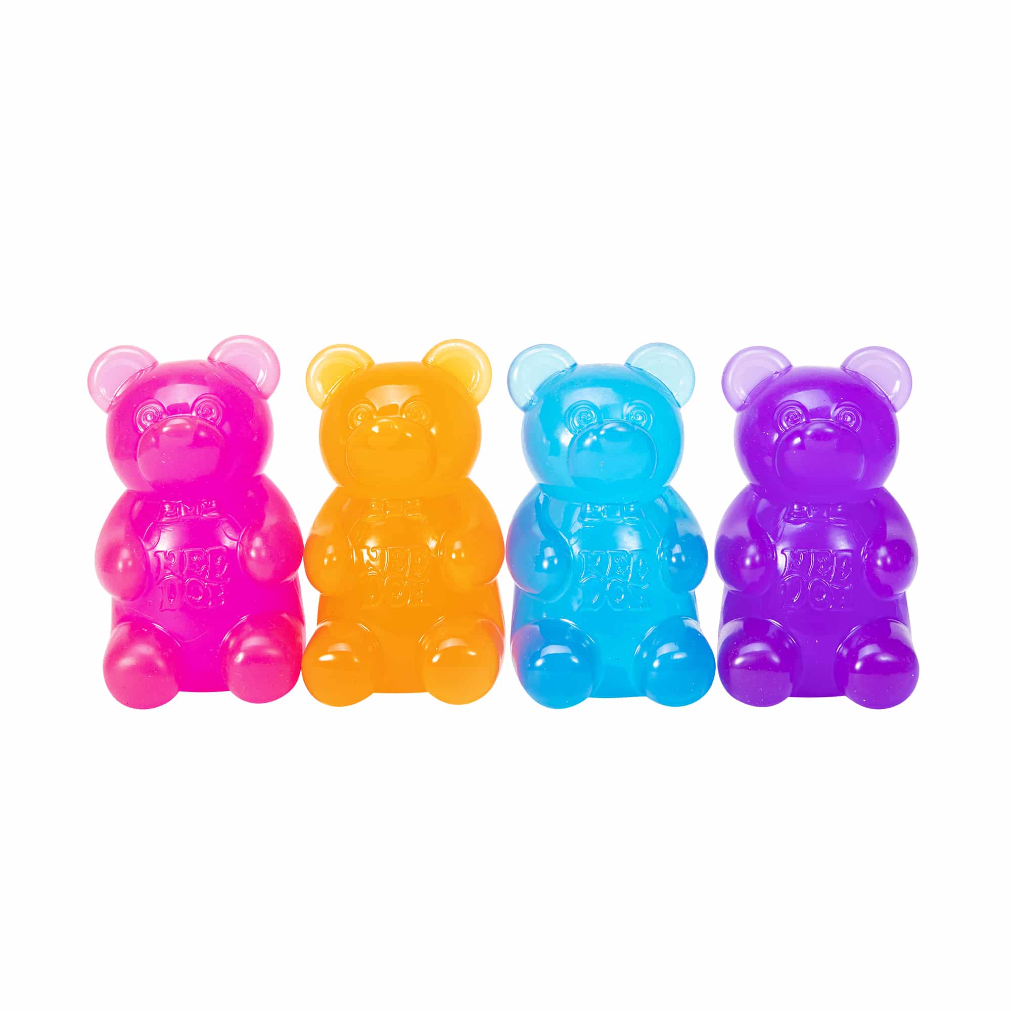 Gummy Bear NeeDoh showing bowtie detail