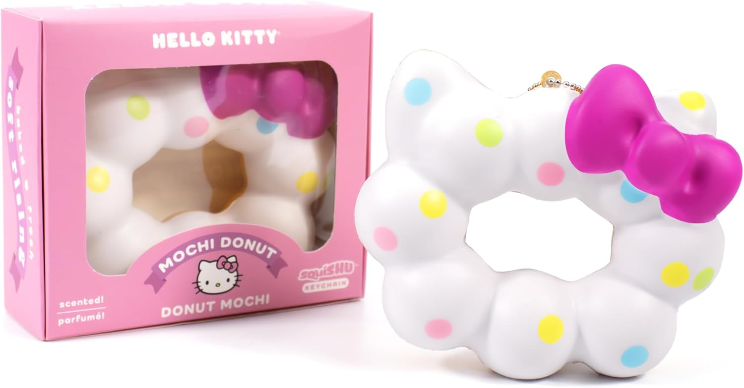 Cute kawaii Hello Kitty style sensory squishy toy