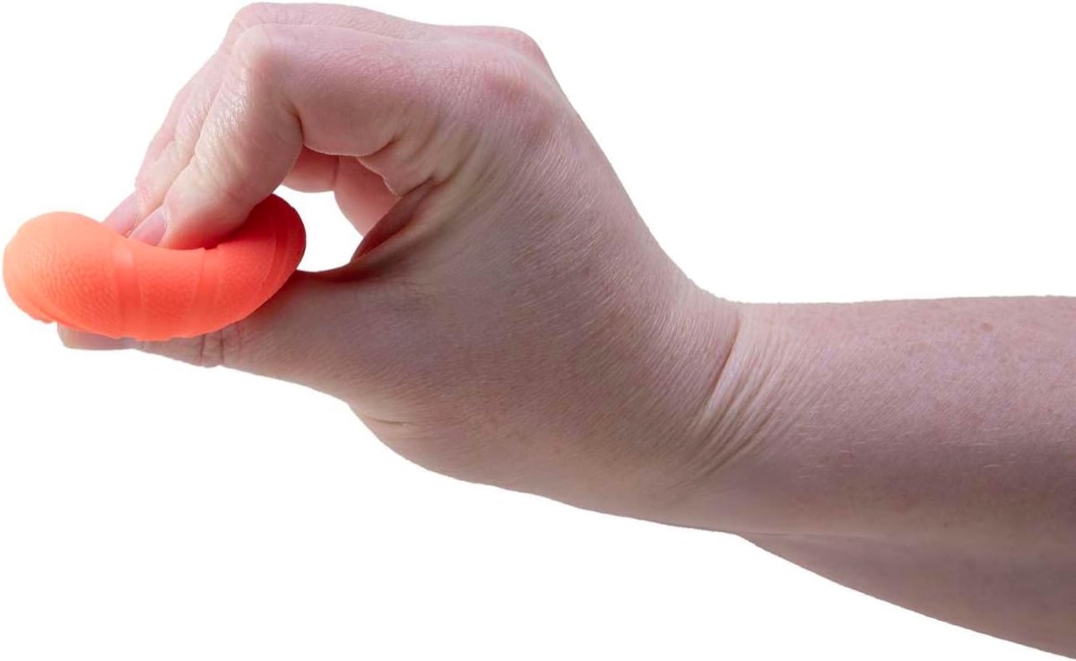 NeeDoh Hot Shot Teenie mini sports balls in hand