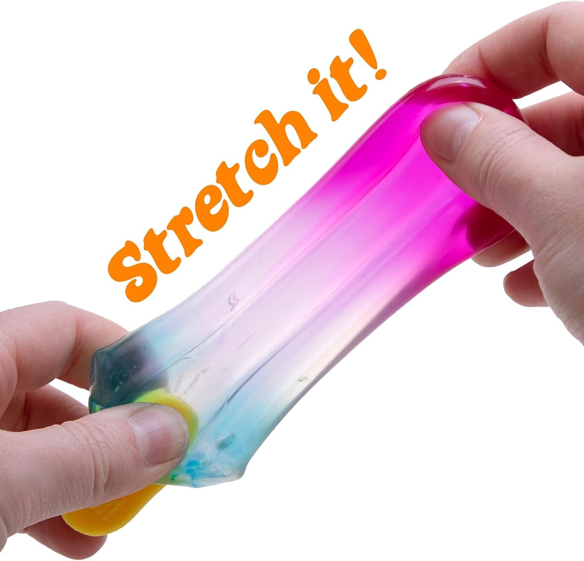NeeDoh Nicesicle — toy being stretched