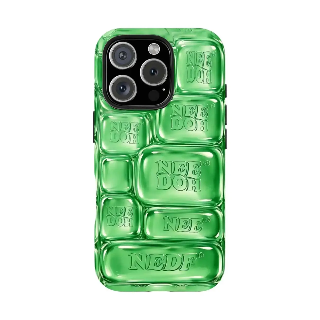 Jelly cube style NeeDoh phone case design