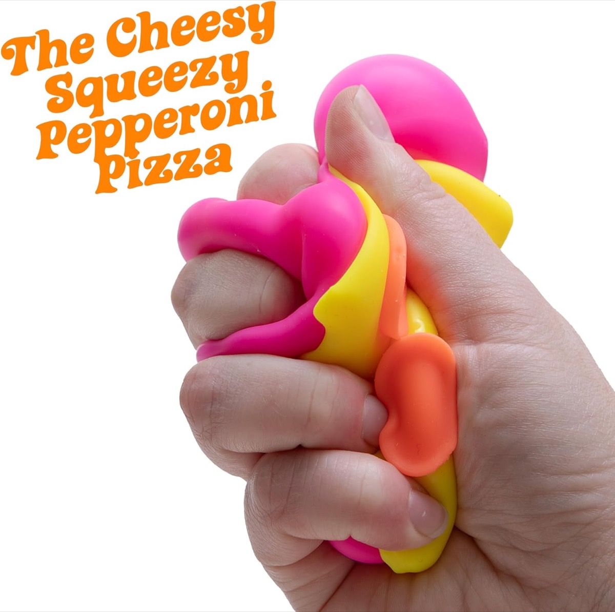 NeeDoh Squeezza doh-filled pizza squishy