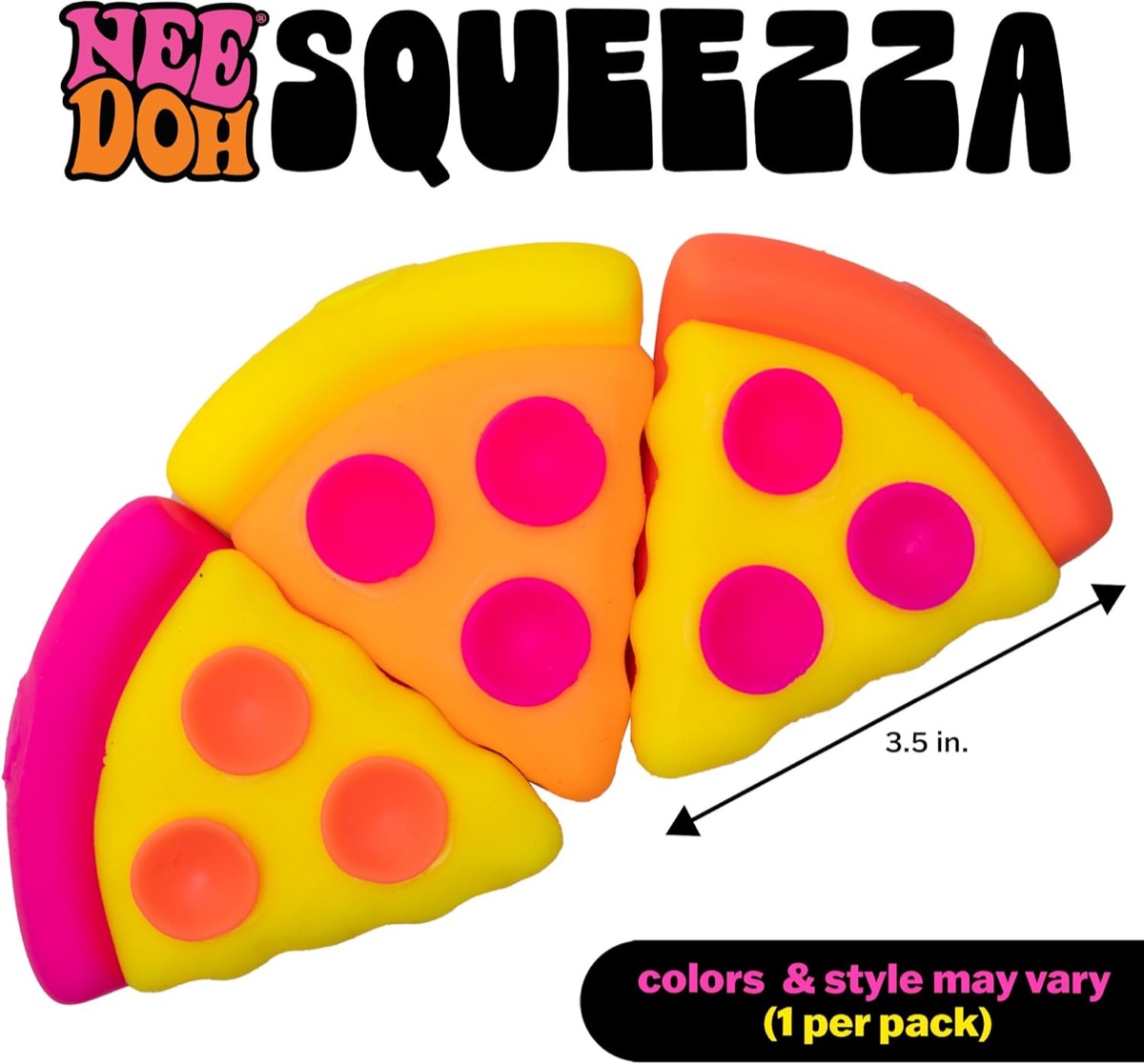 NeeDoh Squeezza tactile pizza squish