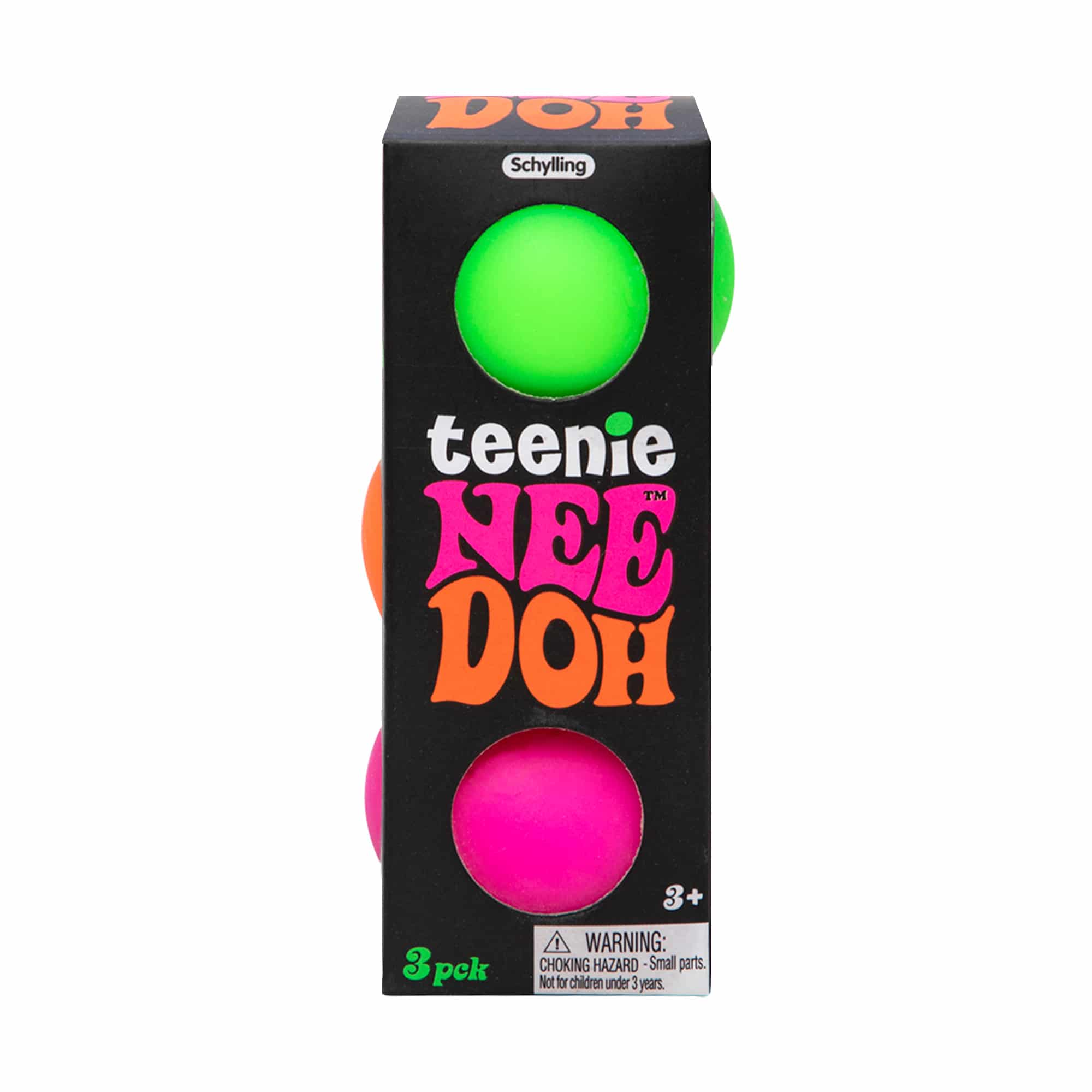 NeeDoh Teenie Classic mini balls in hand