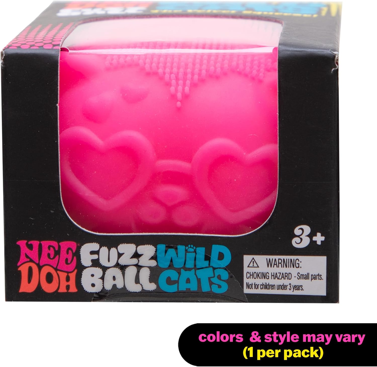 Wild Cats Fuzz Ball showing cat-inspired design